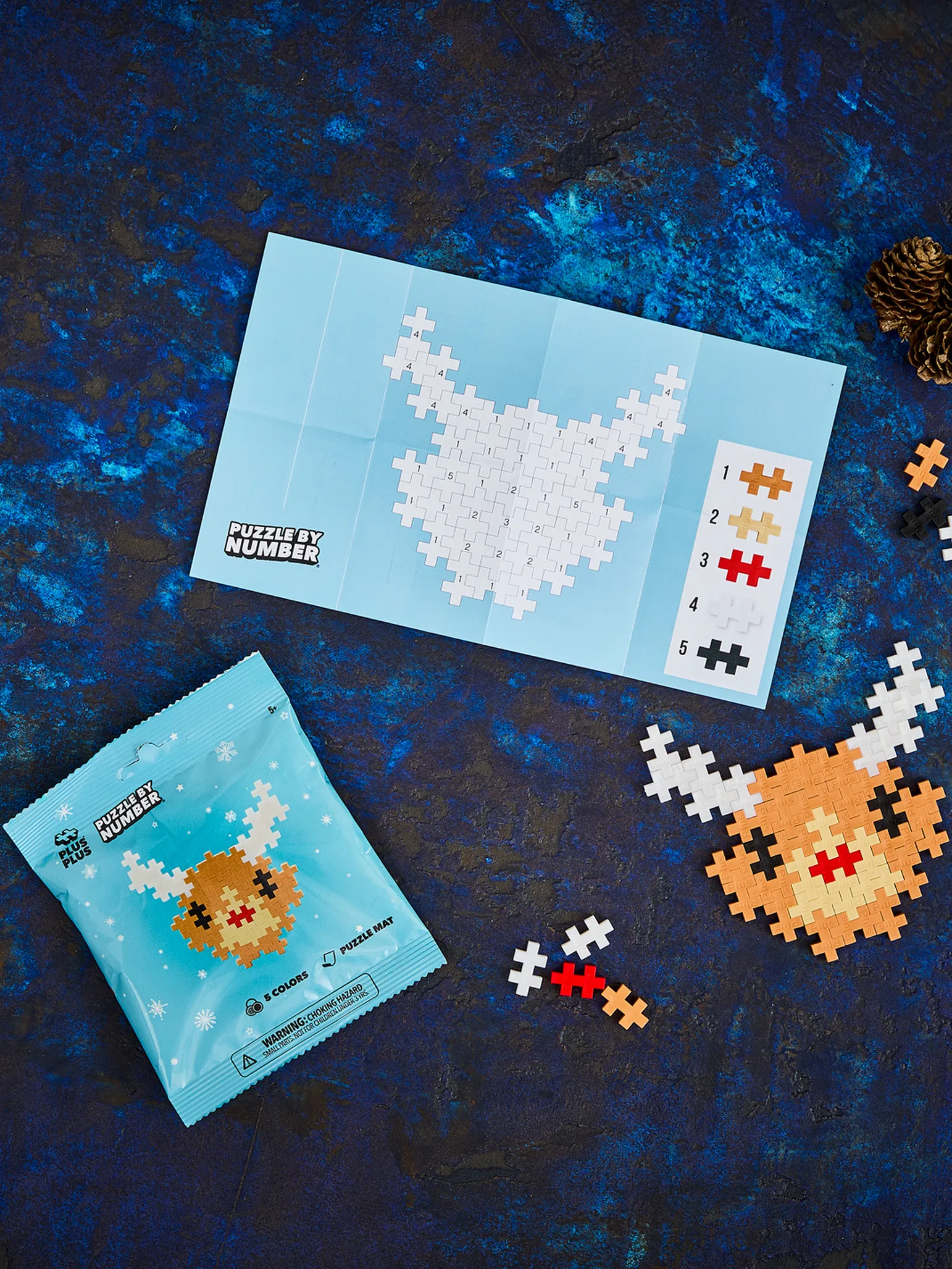 Puzzle by Number Christmas Characters - Bundle