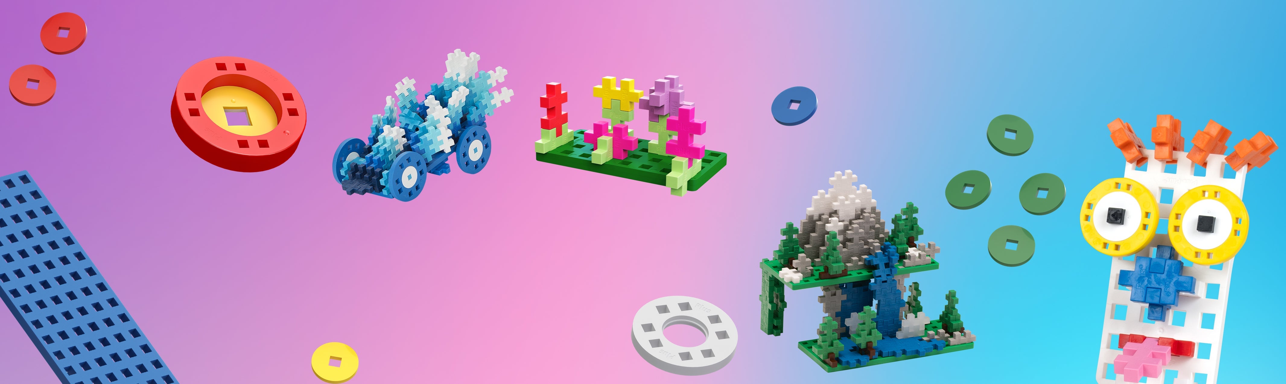 Baseplates & Wheels - Single Pieces