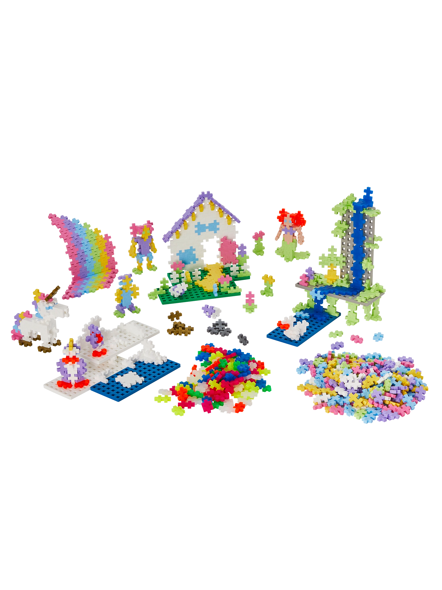 Learn to Build - Super Set Pastel - 1200 pcs