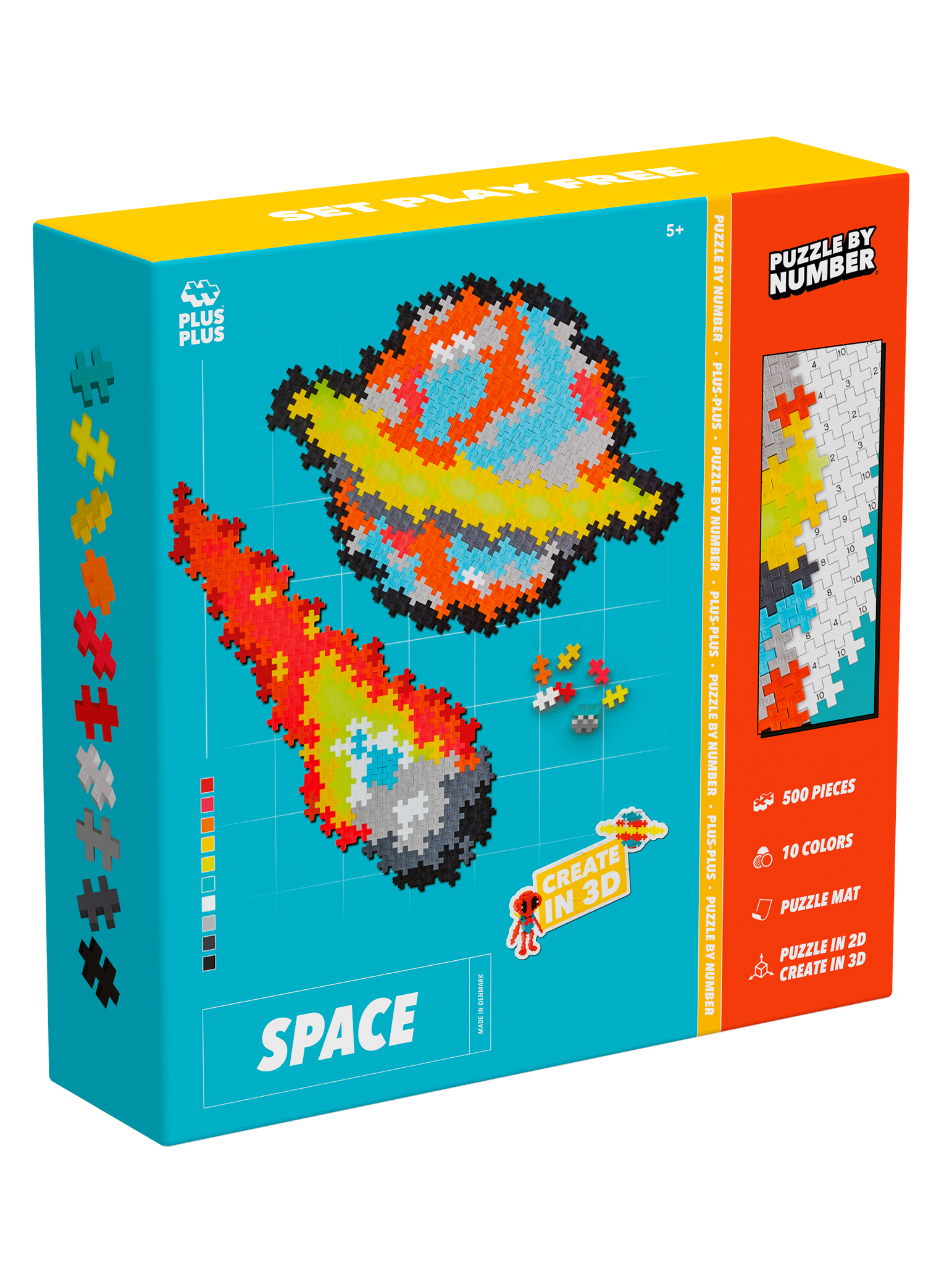 Puzzle By Number - Space