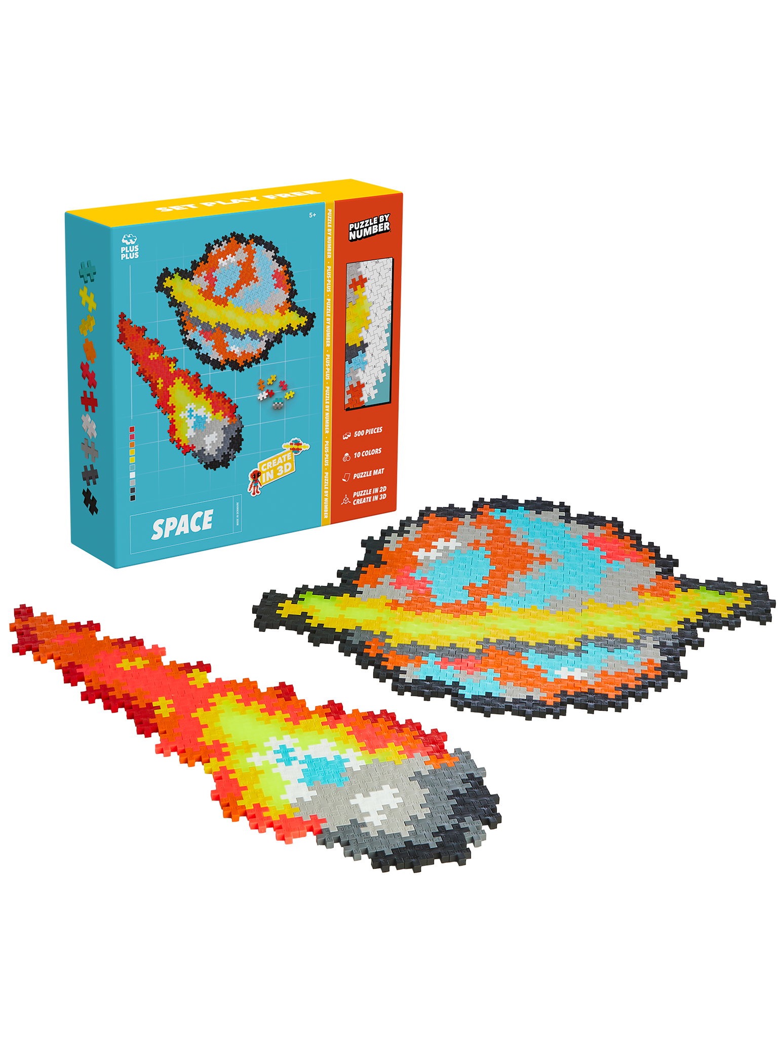 Puzzle By Number - Space