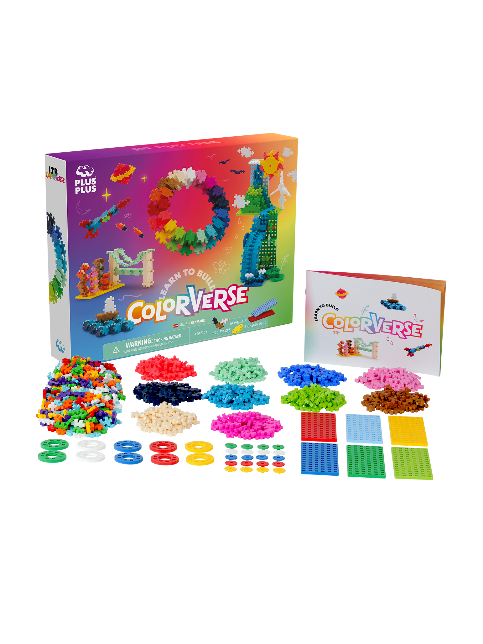 Learn to Build - Colorverse superset - 1000 pcs