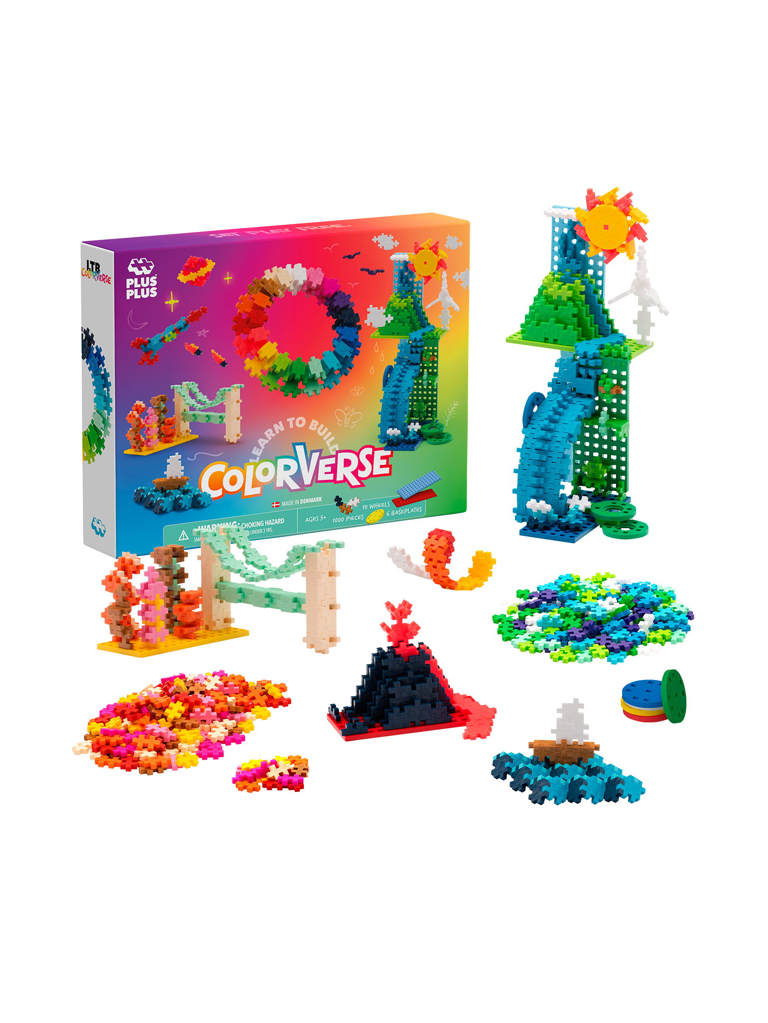 Learn to Build - Colorverse superset - 1000 pcs