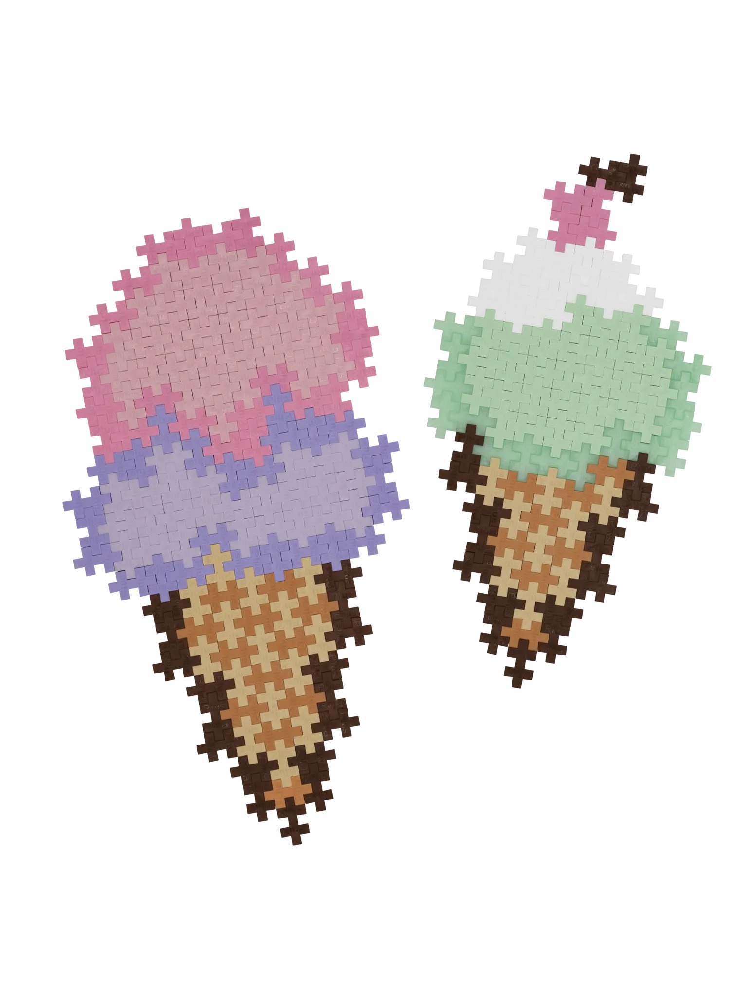 Puzzle By Number - Ice Cream Cones - 250 pcs