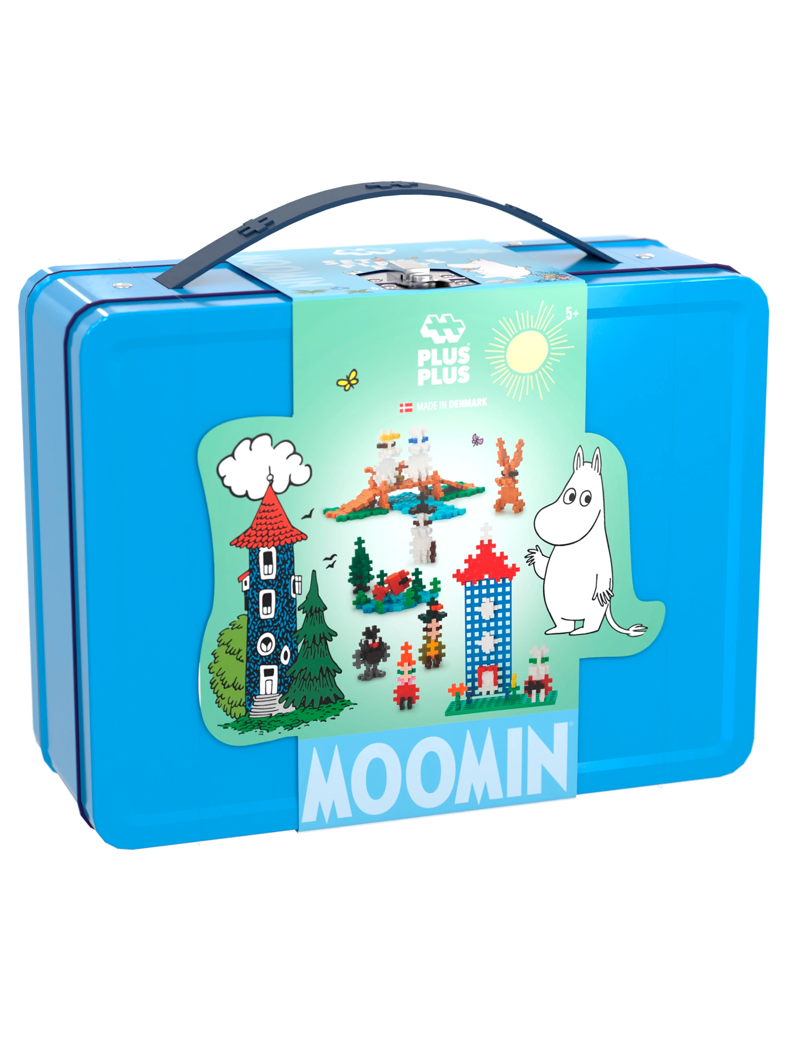 Moominvalley Blue Tin Carry Case - 500 pcs