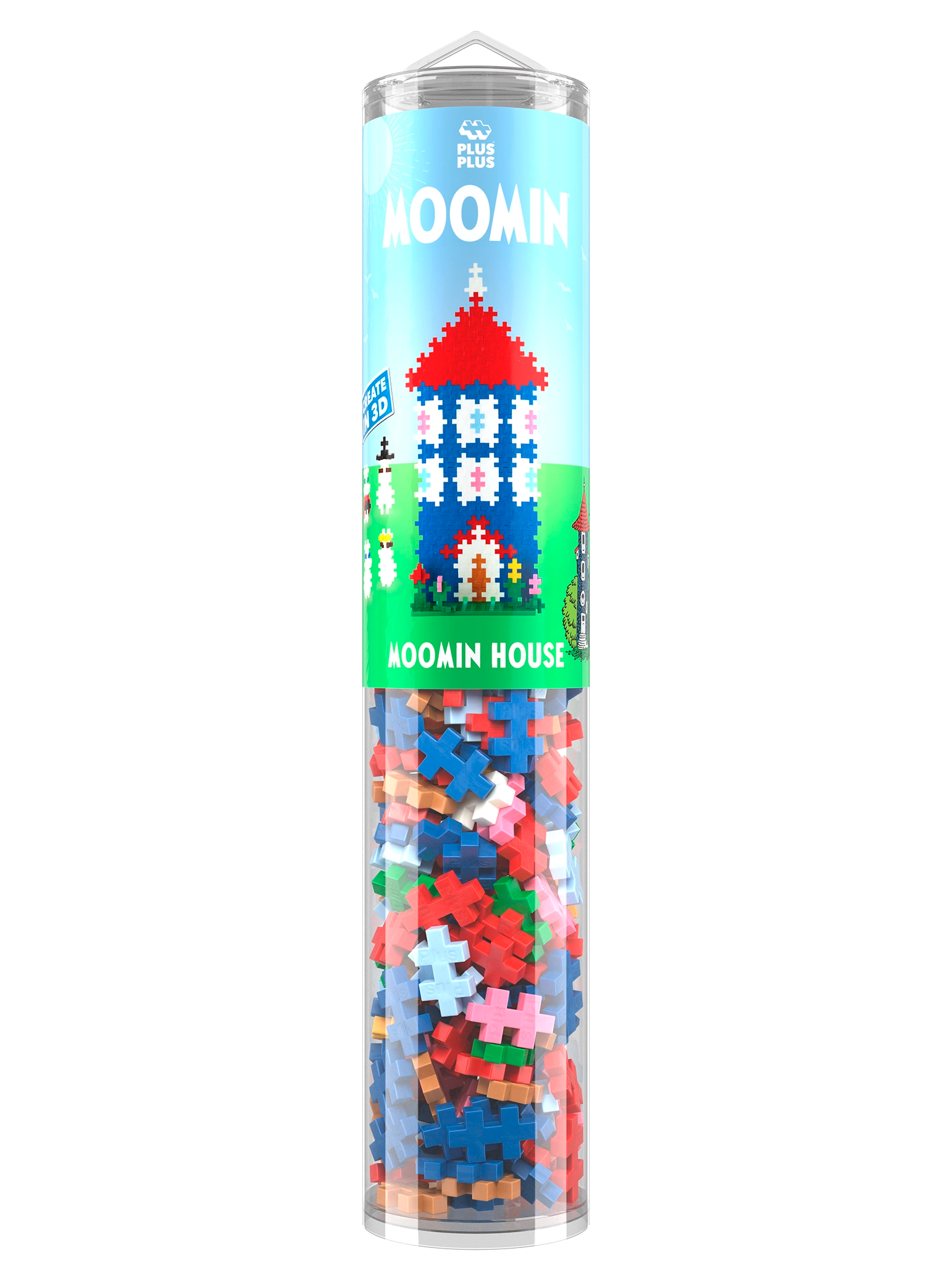 Moominhouse with Moomin Family - Puzzle by Number - 275 pcs