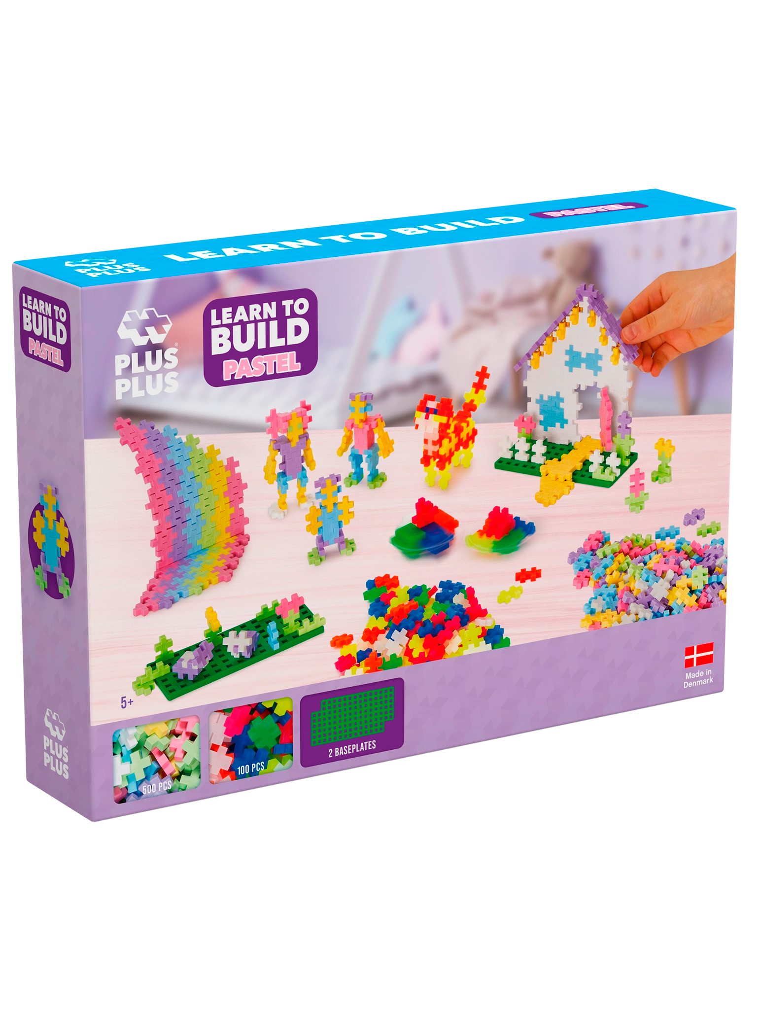 Learn to Build - Pastel - 600 pcs