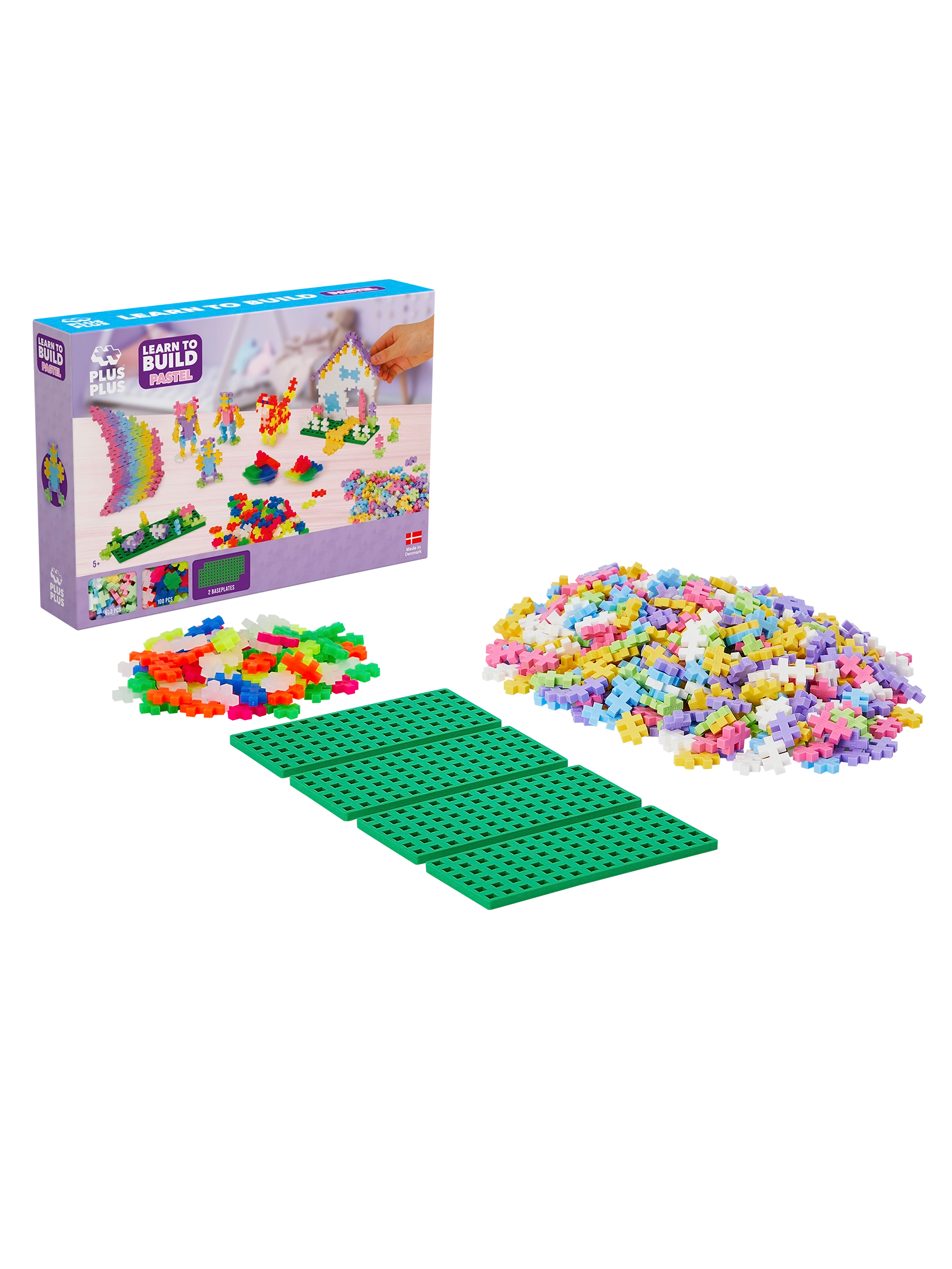 Learn to Build - Pastel - 600 pcs