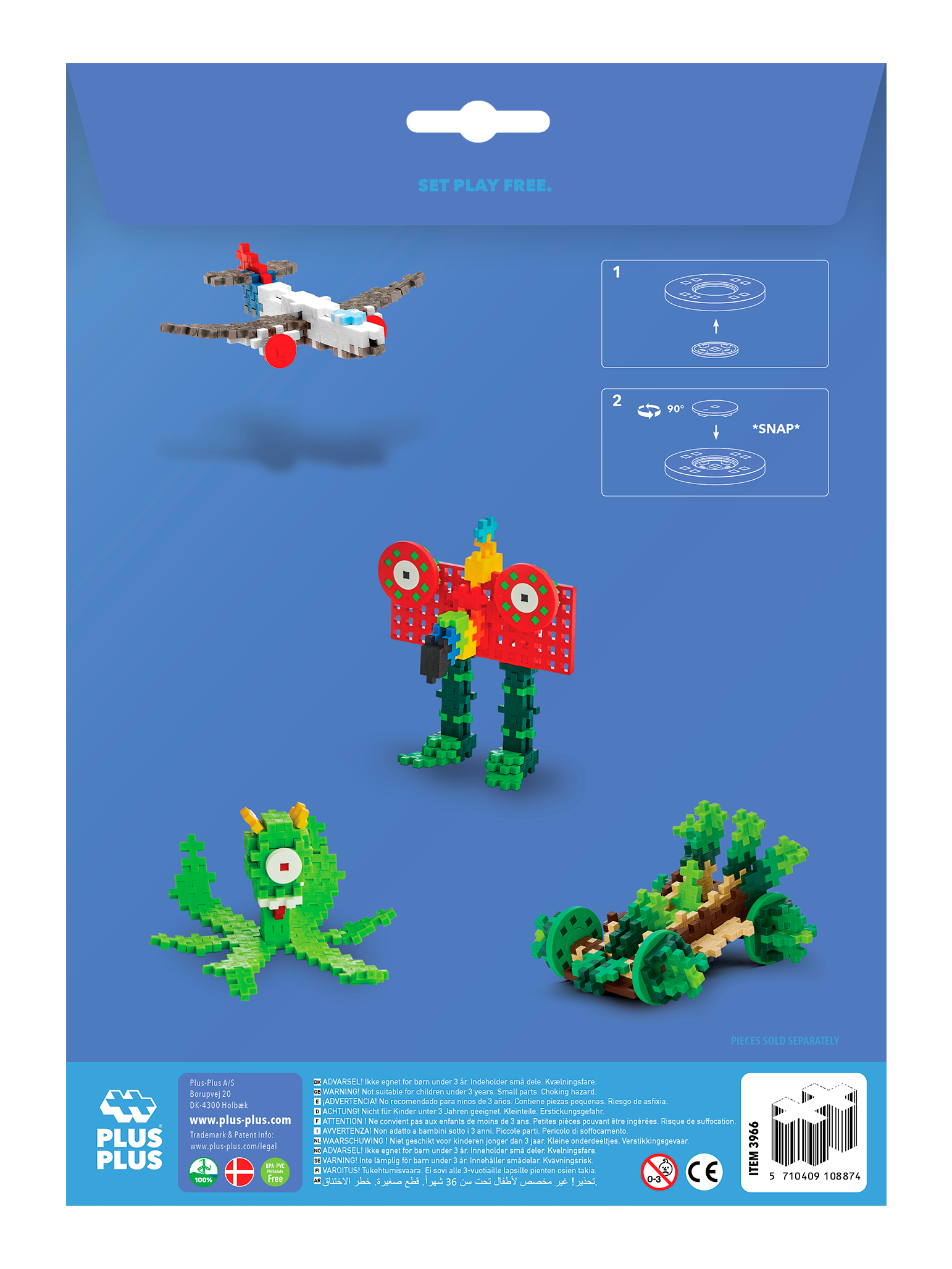 Accessory Pack - Red and Yellow